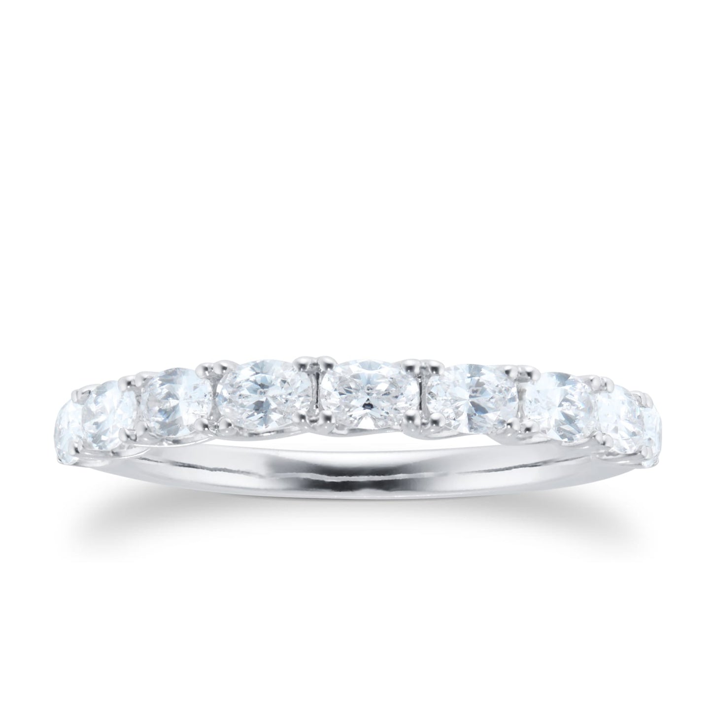 Platinum 0.74cttw Diamond Ring