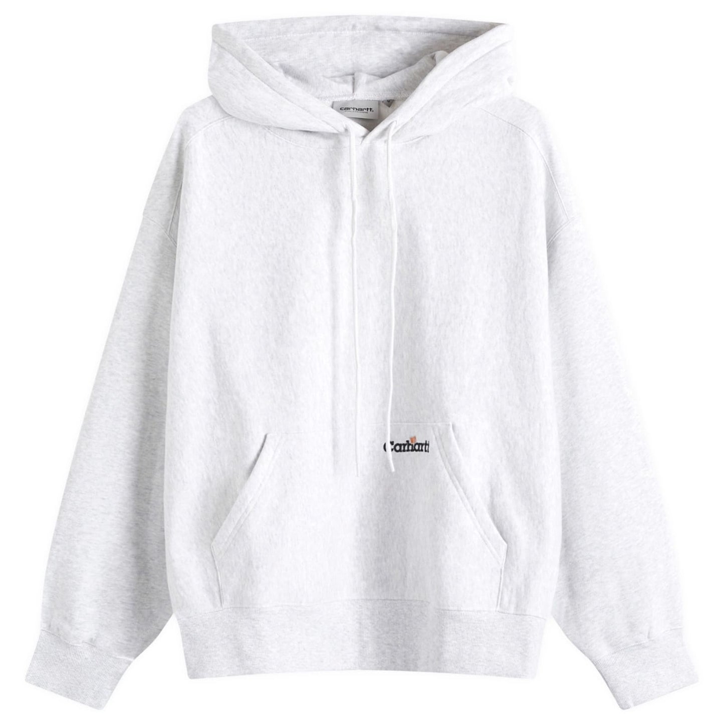 Hooded Label Script Sweatshirt