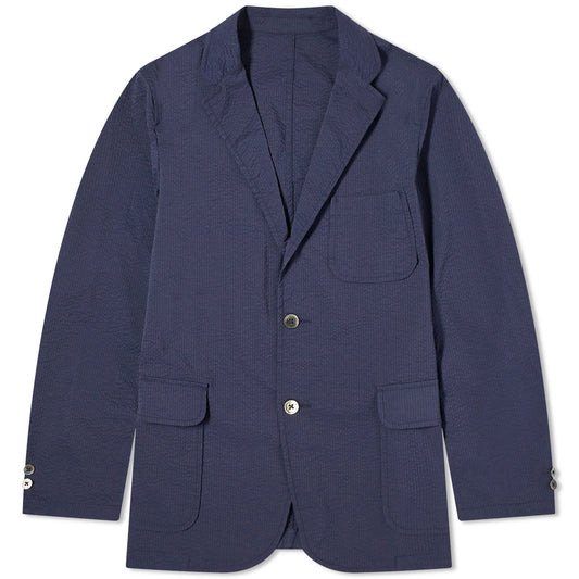 Beams Plus 3 Button COOLMAX® Seersucker Blazer
