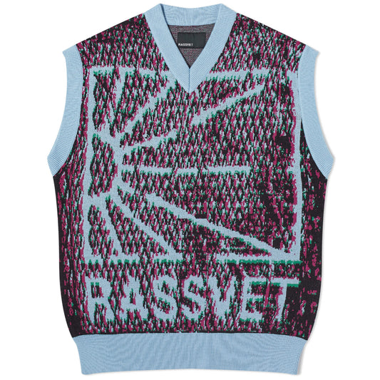 Mesh Camo Knitted Vest