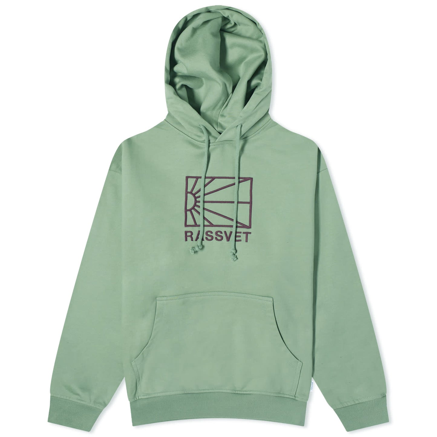 Washed Logo Pullover Hoodie