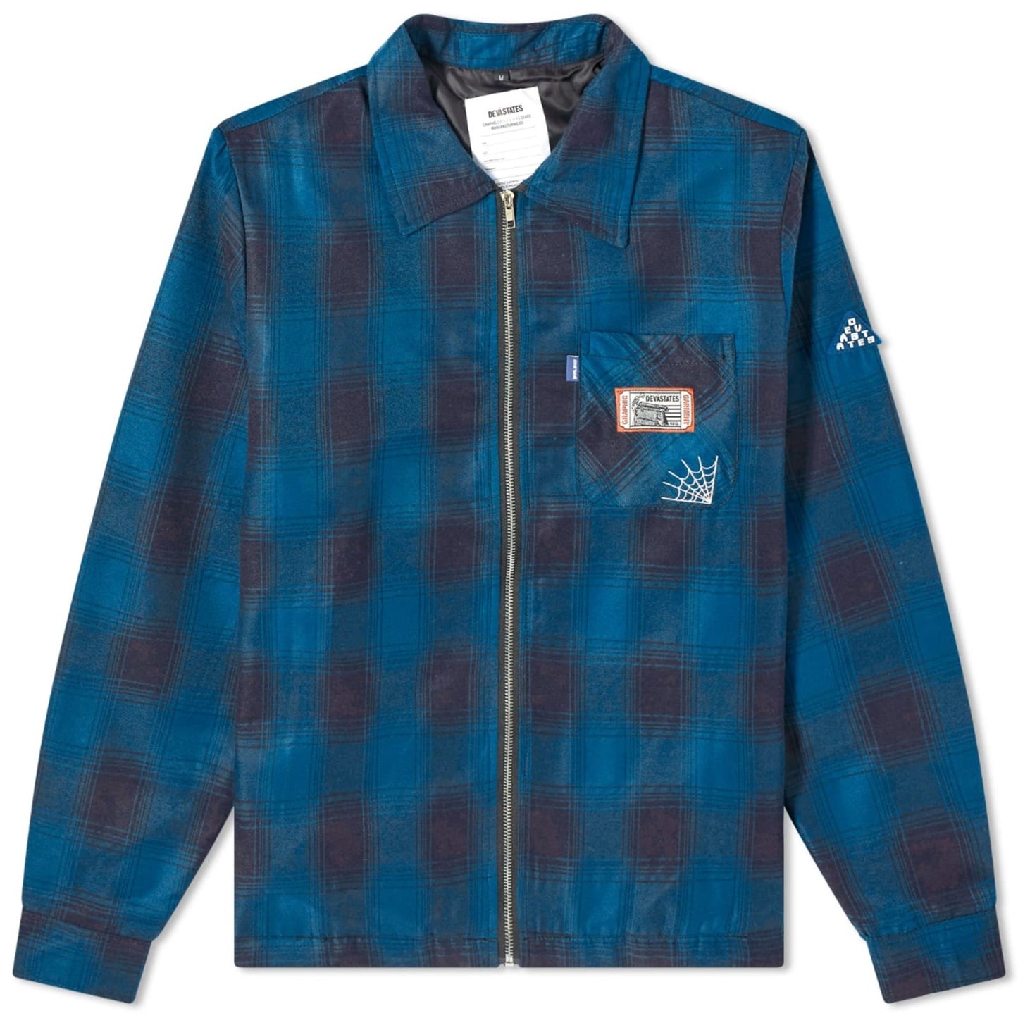 Cobweb Flannel Overshirt