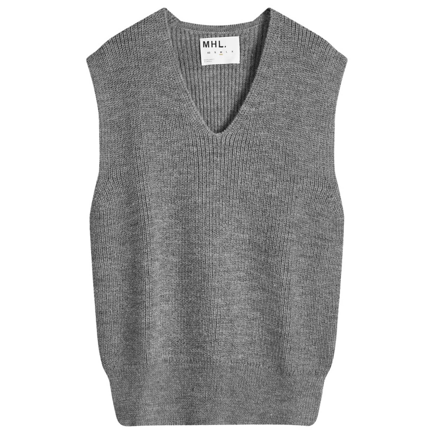 Chunky Knit Slipover Vest