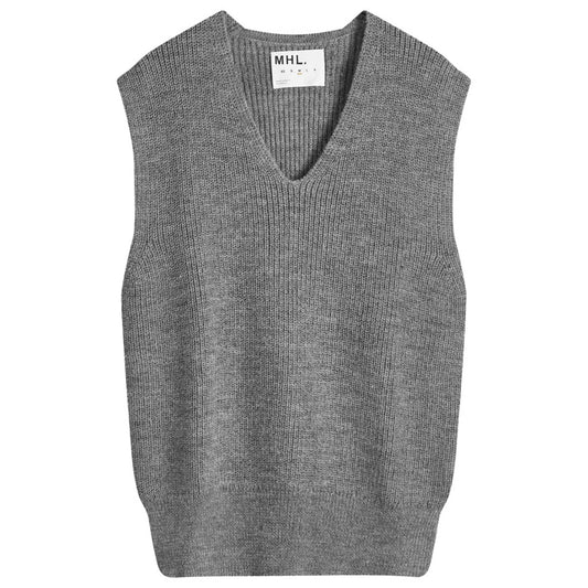 Chunky Knit Slipover Vest