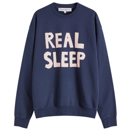 Real Sleep Printed Sweatshirt