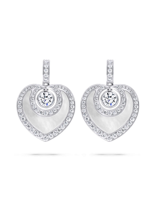 Sophie Mother of Pearl and Diamond Earrings