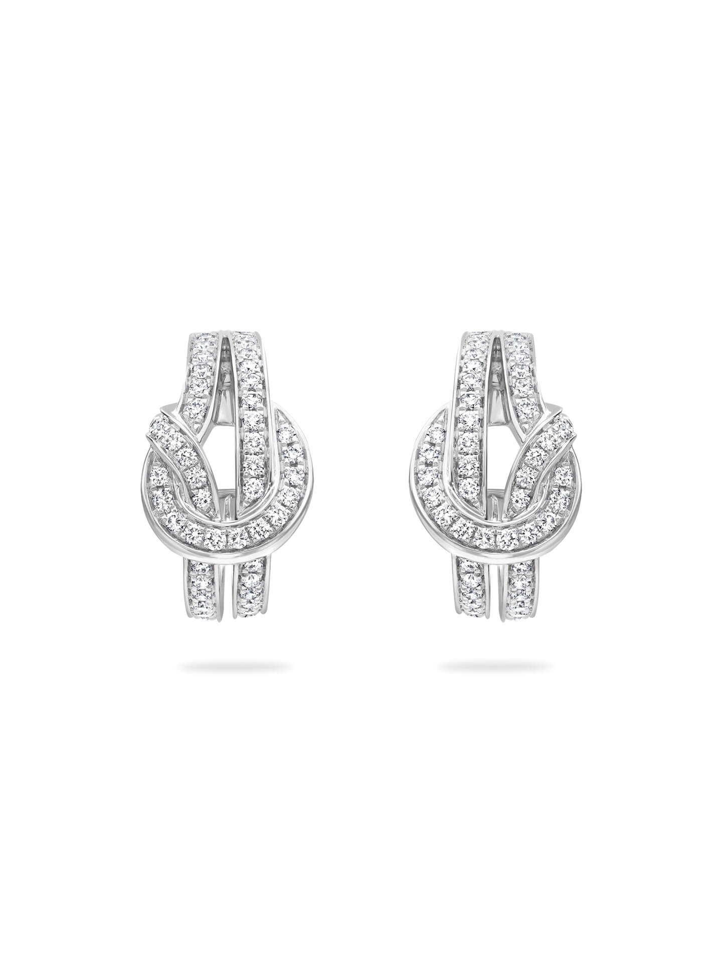 The Knot Diamond Earrings