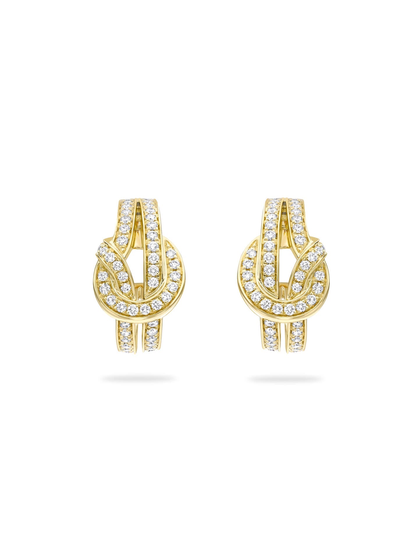 The Knot Diamond Earrings