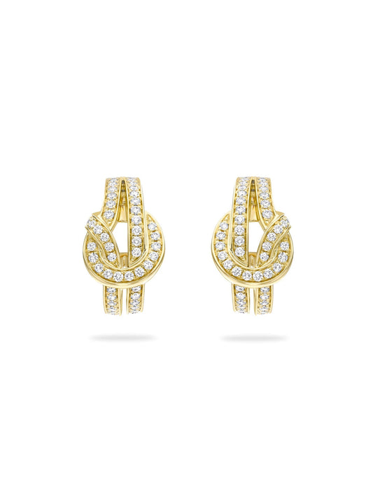 The Knot Diamond Earrings