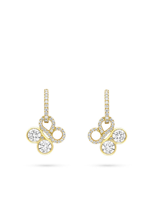 Be Boodles Diamond Drop Earrings