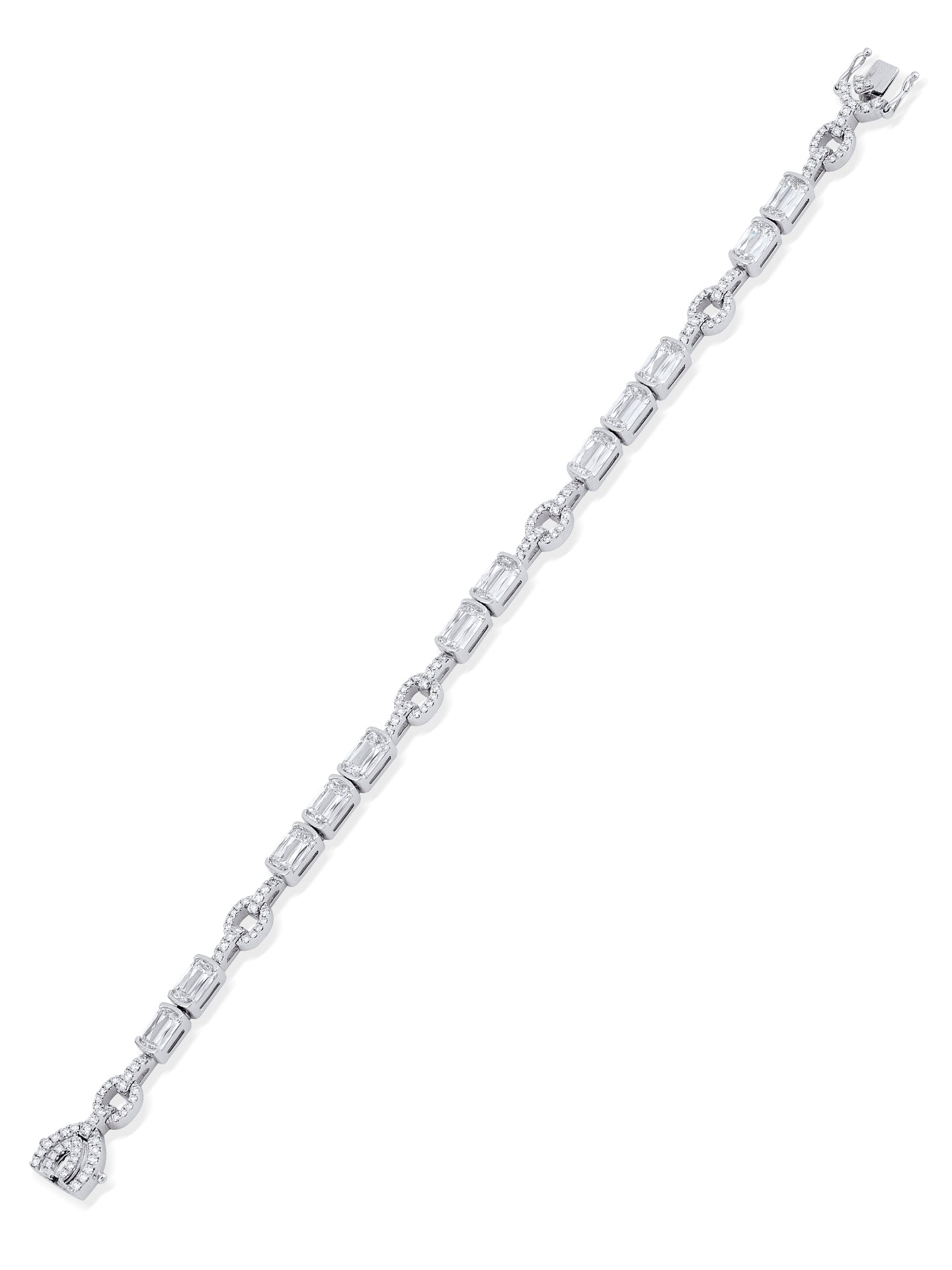 Ashoka Link Diamond Bracelet