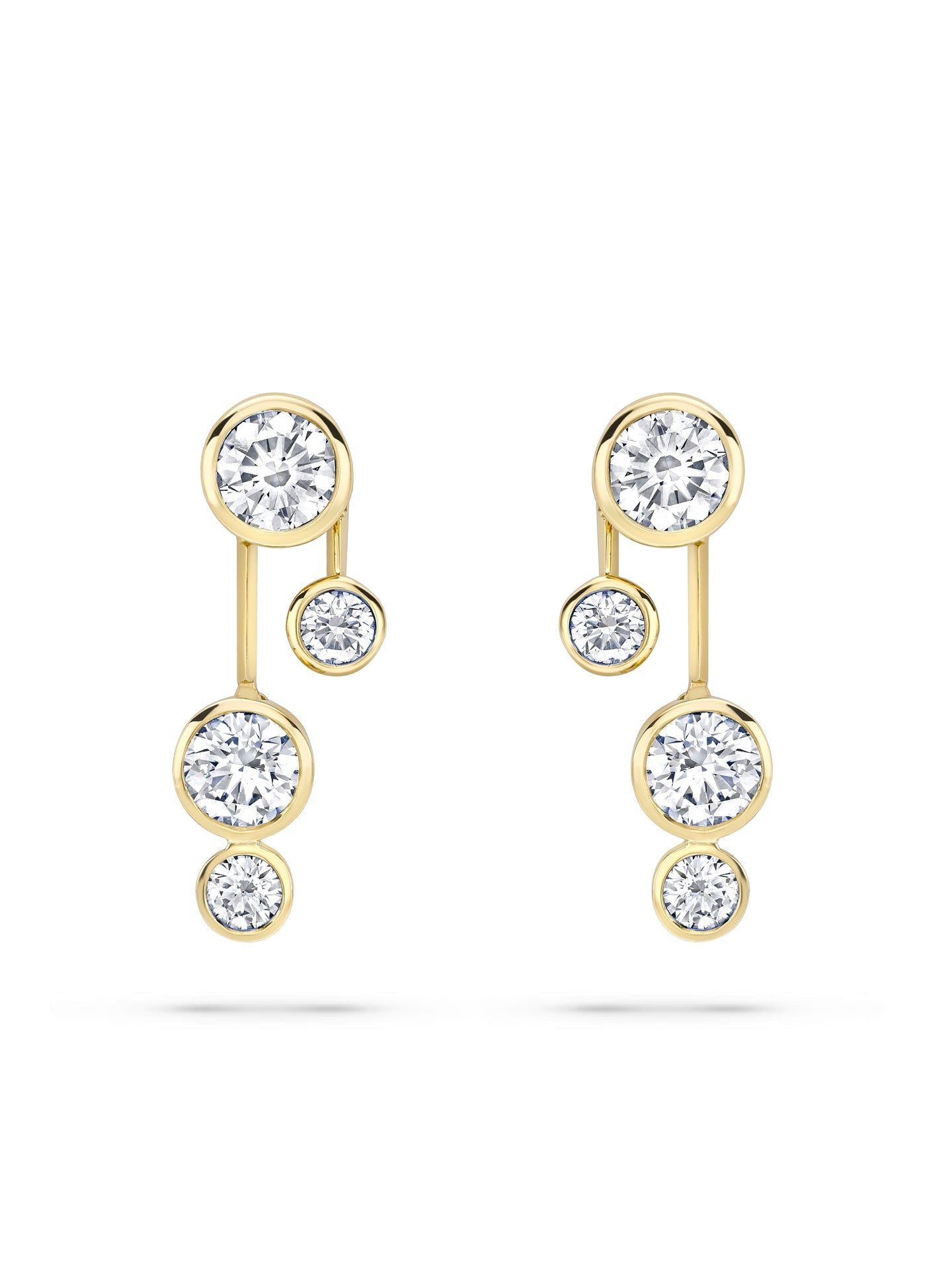 Raindance Detachable Double Drop Earrings