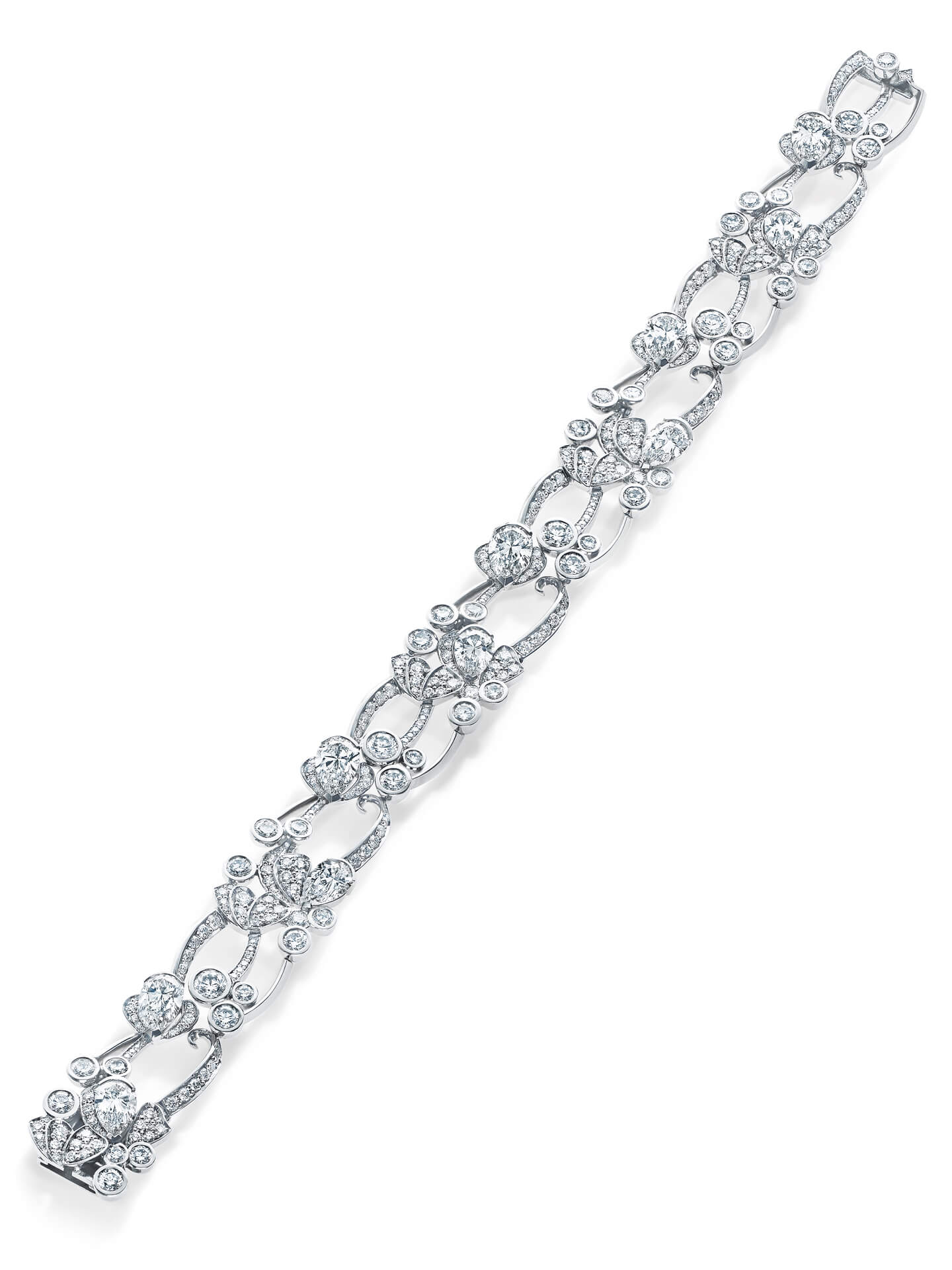 Chalk Stream Open Diamond Bracelet