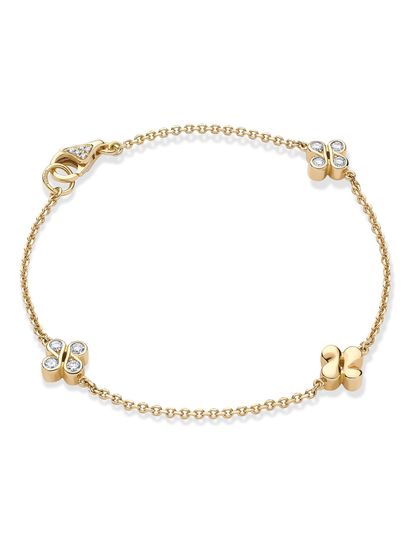 Be Boodles Triple Charm Bracelet