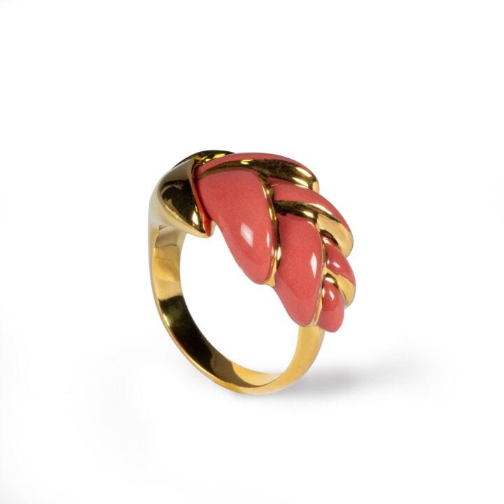 Heliconia Metal Ring