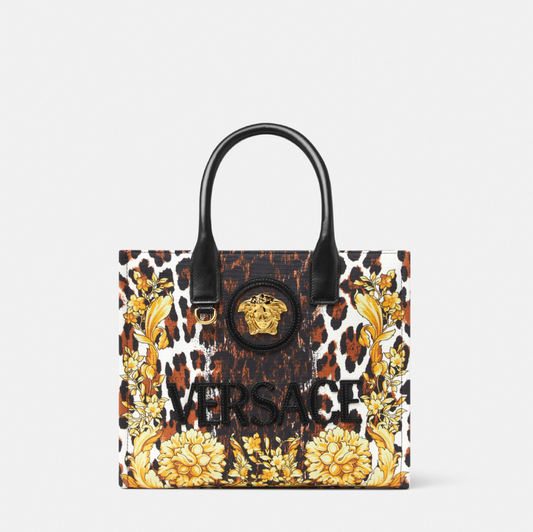 Wild Barocco Canvas Small Tote Bag