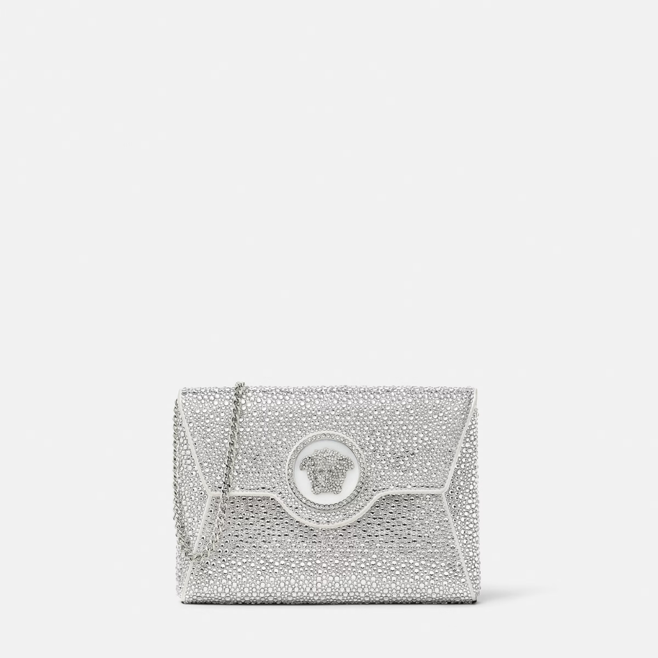 Crystal La Medusa Envelope Clutch