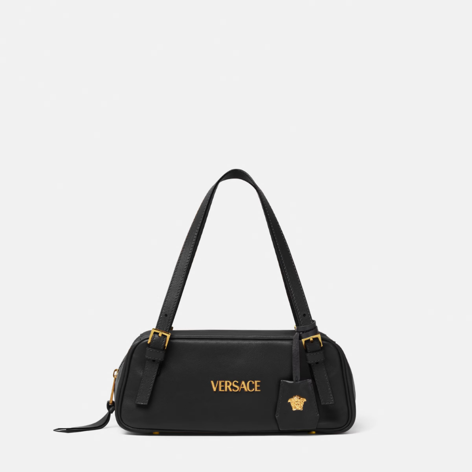 Versace Tag Bowling Shoulder Bag