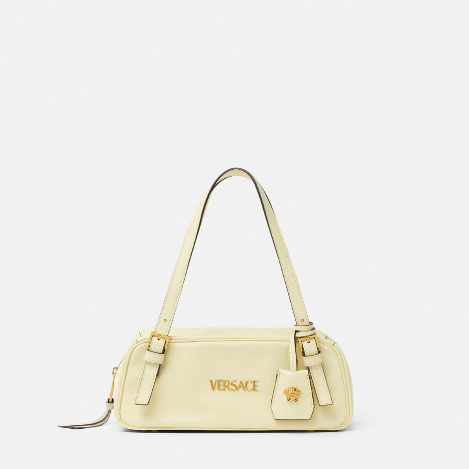 Versace Tag Bowling Shoulder Bag