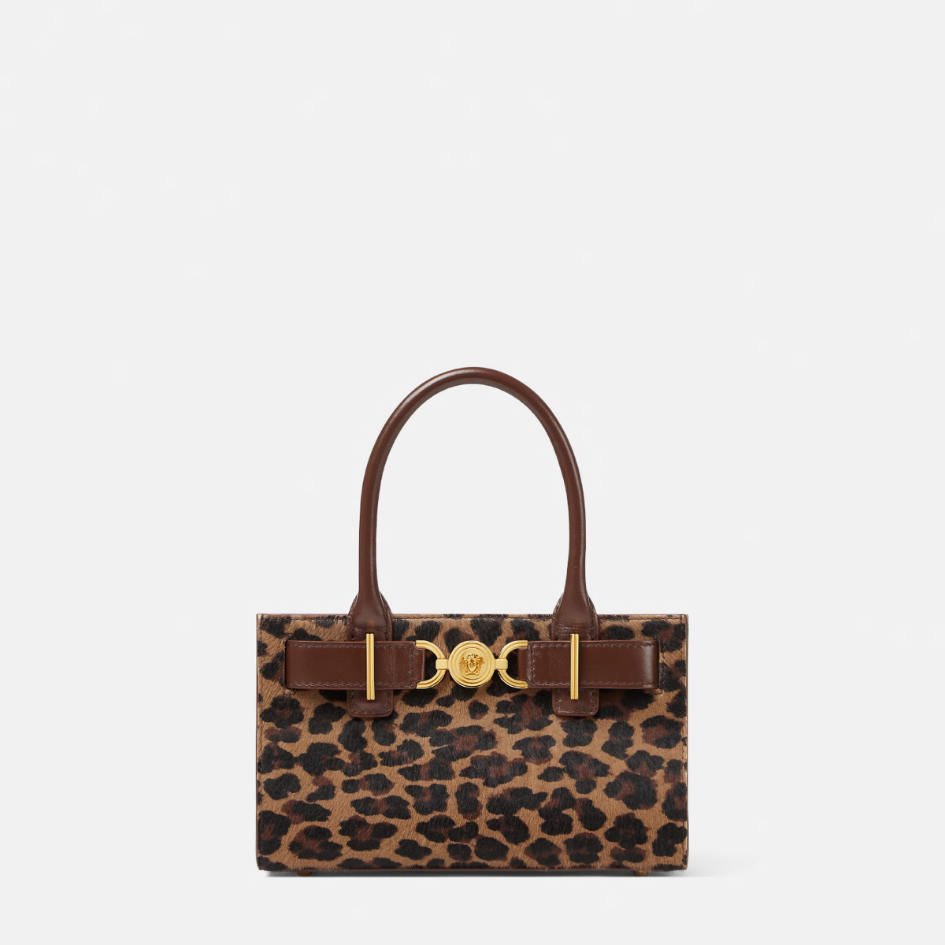 Leopard Medusa '95 Small Tote Bag