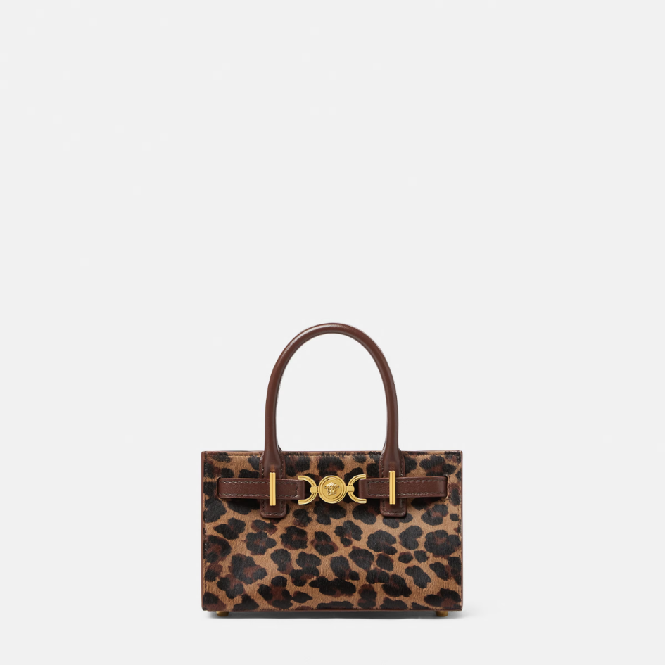 Leopard Medusa '95 Mini Tote Bag