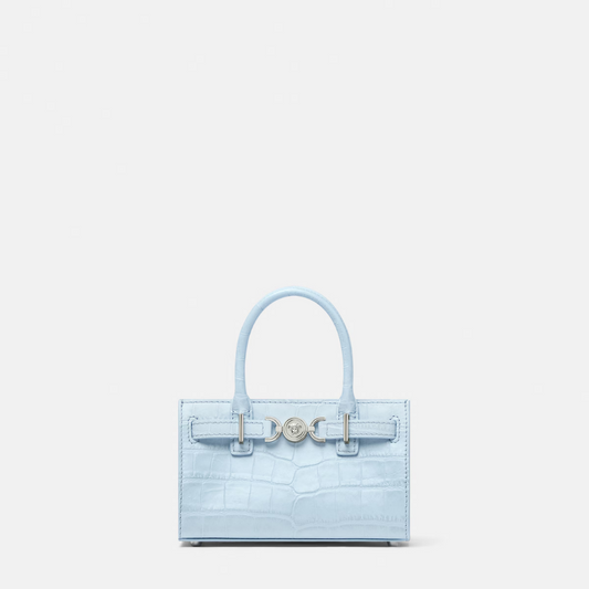 Croc-Effect Medusa '95 Mini Tote Bag