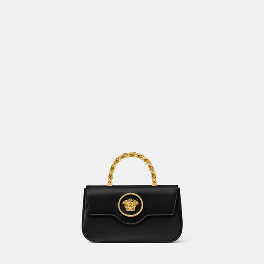 La Medusa Satin Mini Bag