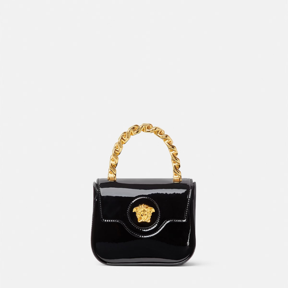 La Medusa Patent Mini Bag