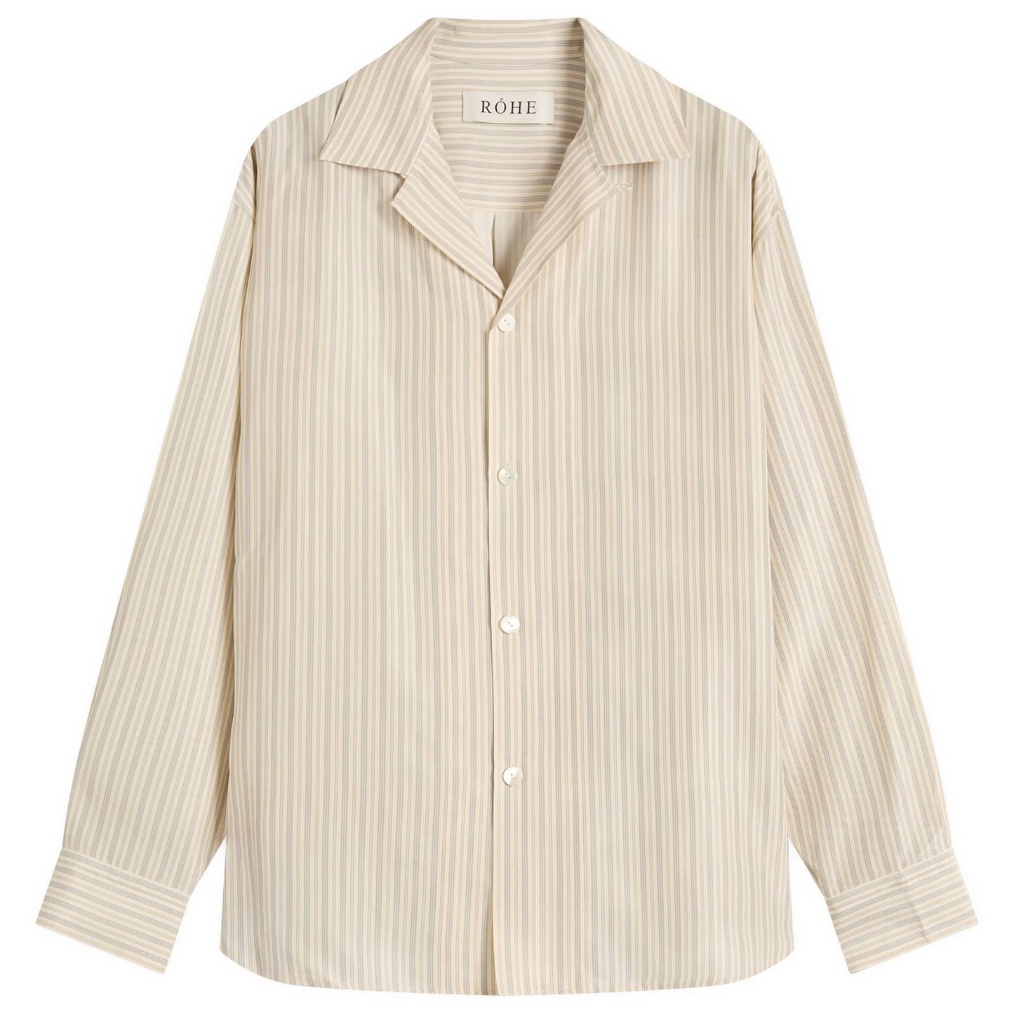 Stripe Silk Vacation Shirt