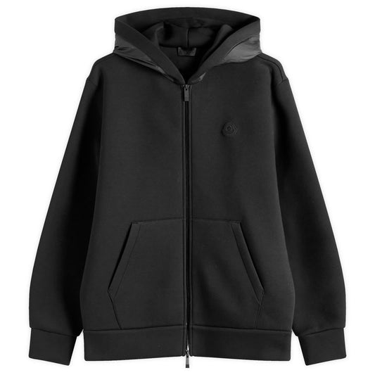 Moncler Light Interlock Zip Up Cardigan Hoodie