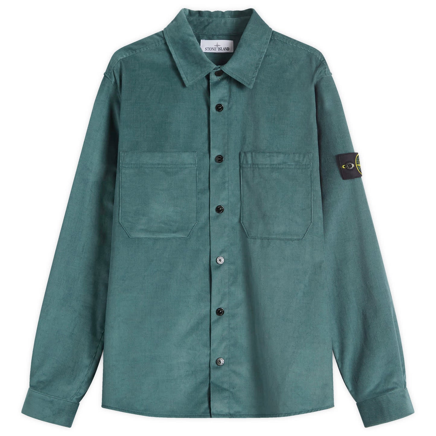 Cotton Micro-Corduroy Overshirt