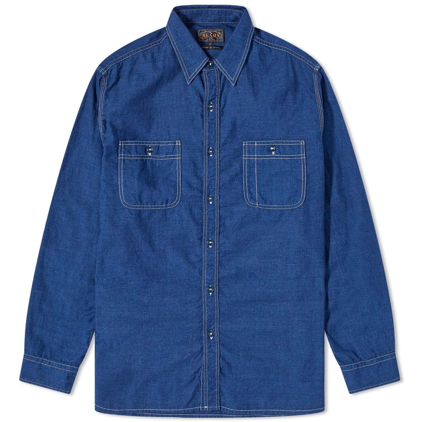 WORK Indigo Chambray Shirt