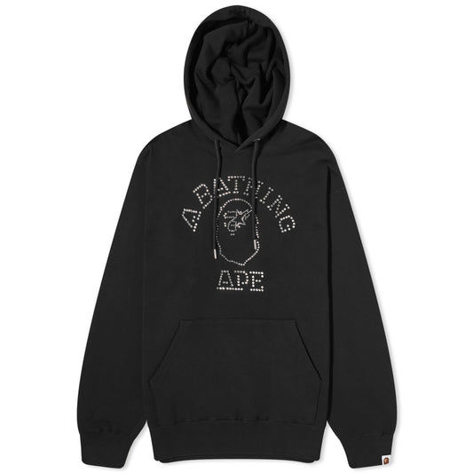 Rhisestone College Pullover Hoodie