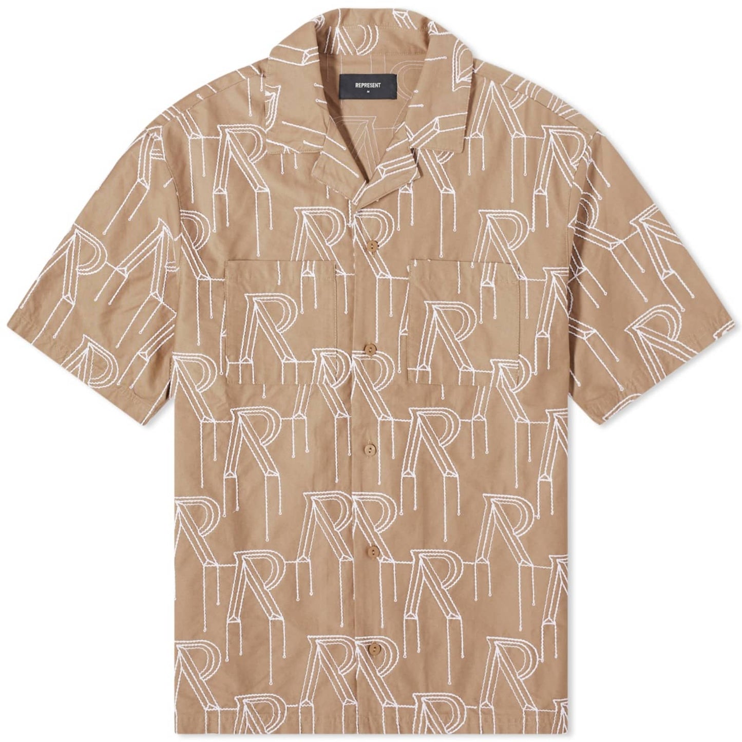 Embroided Initial Vacation Shirt