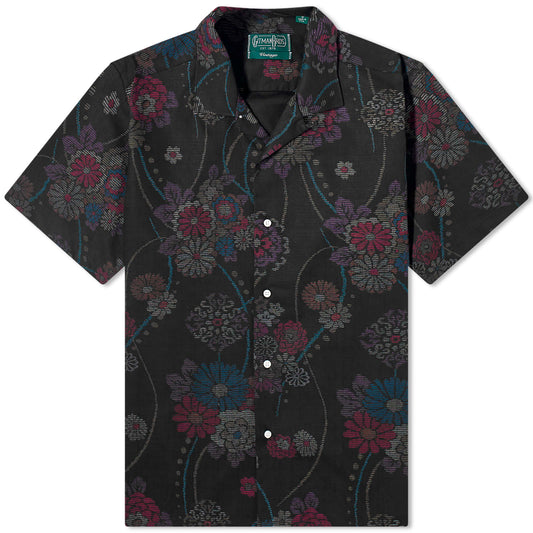 Floral Waffle Camp Shirt