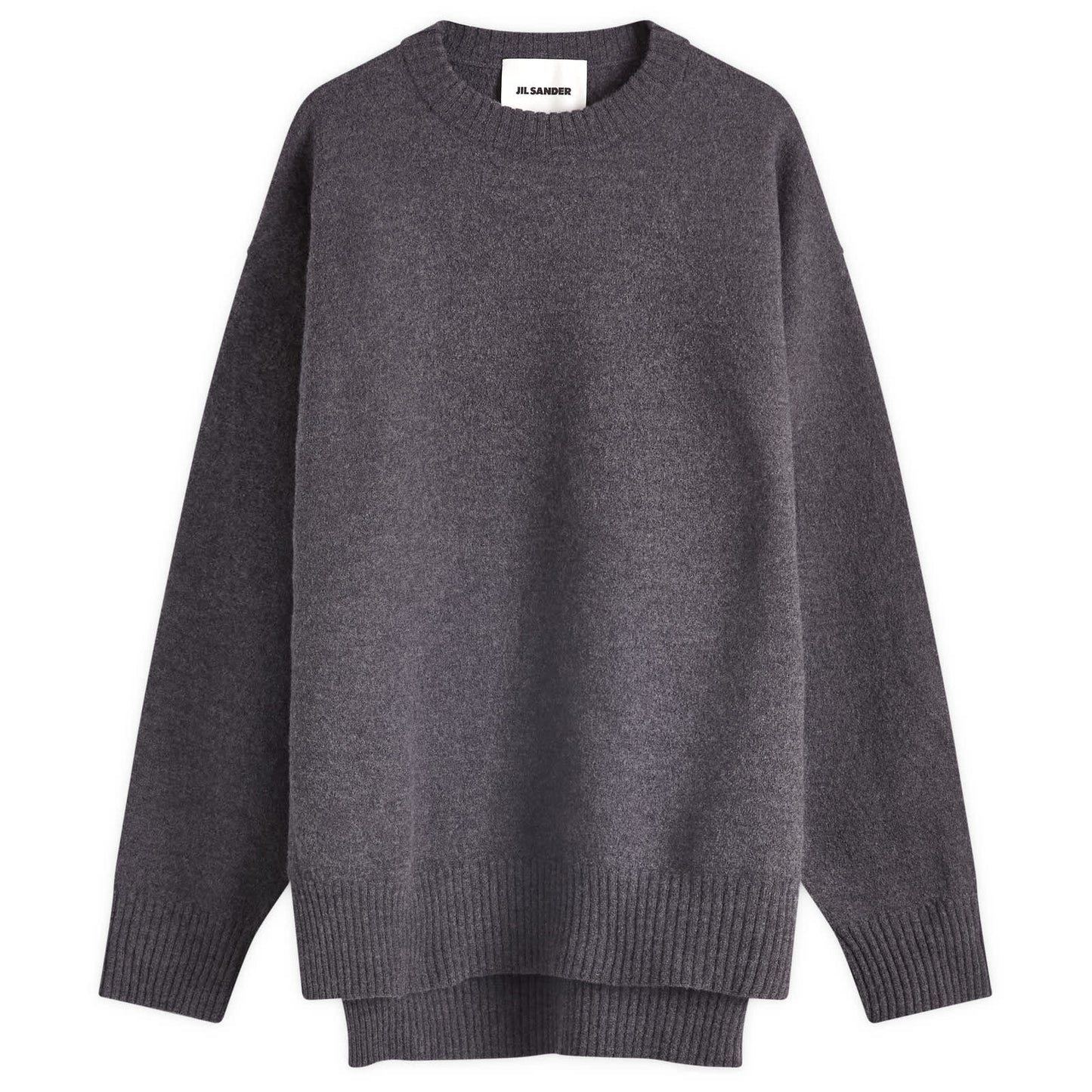 Split Detail Crew Neck Jumper