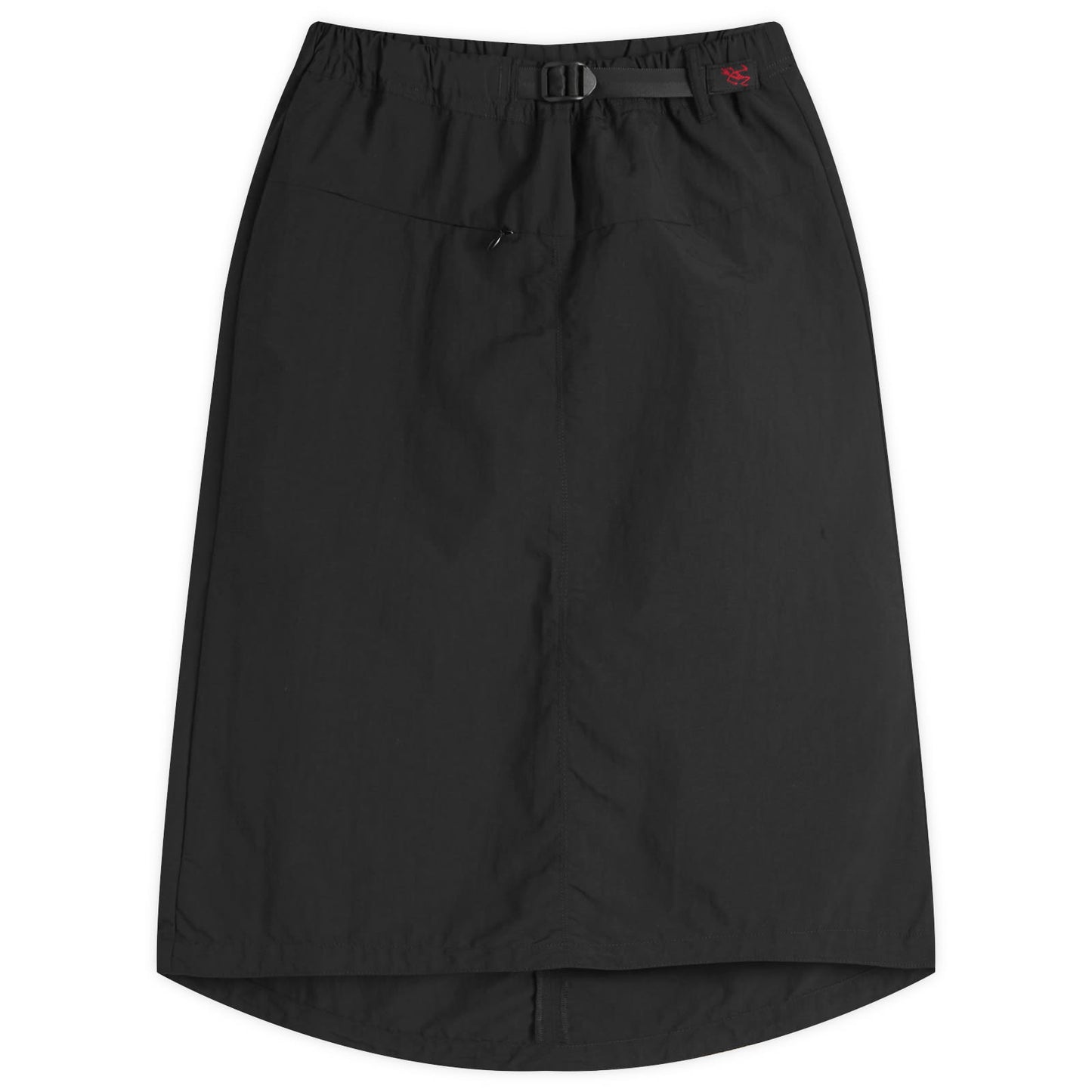 Nylon Packable Midi Skirt