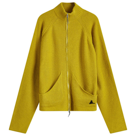 Mohair Zip Cardigan