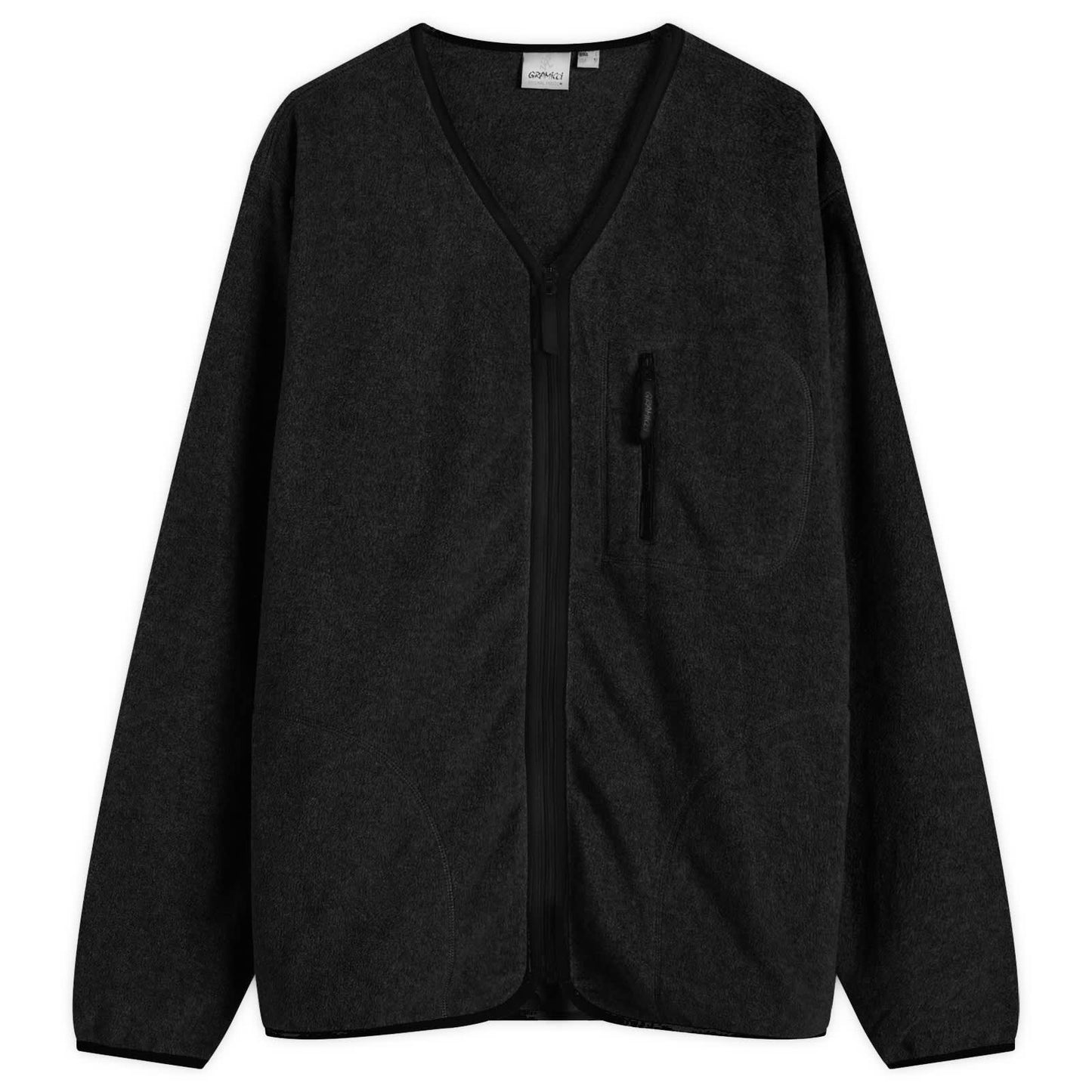 Fleece Zip Cardigan
