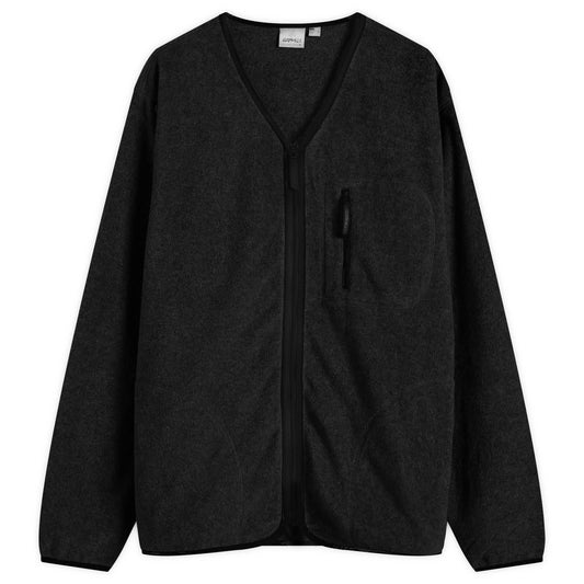 Fleece Zip Cardigan
