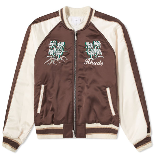 Crepe Satin Souvenir Jacket