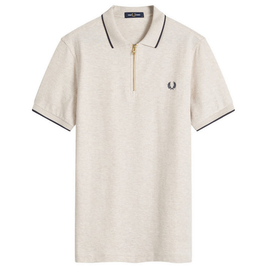 Pique Zip Polo