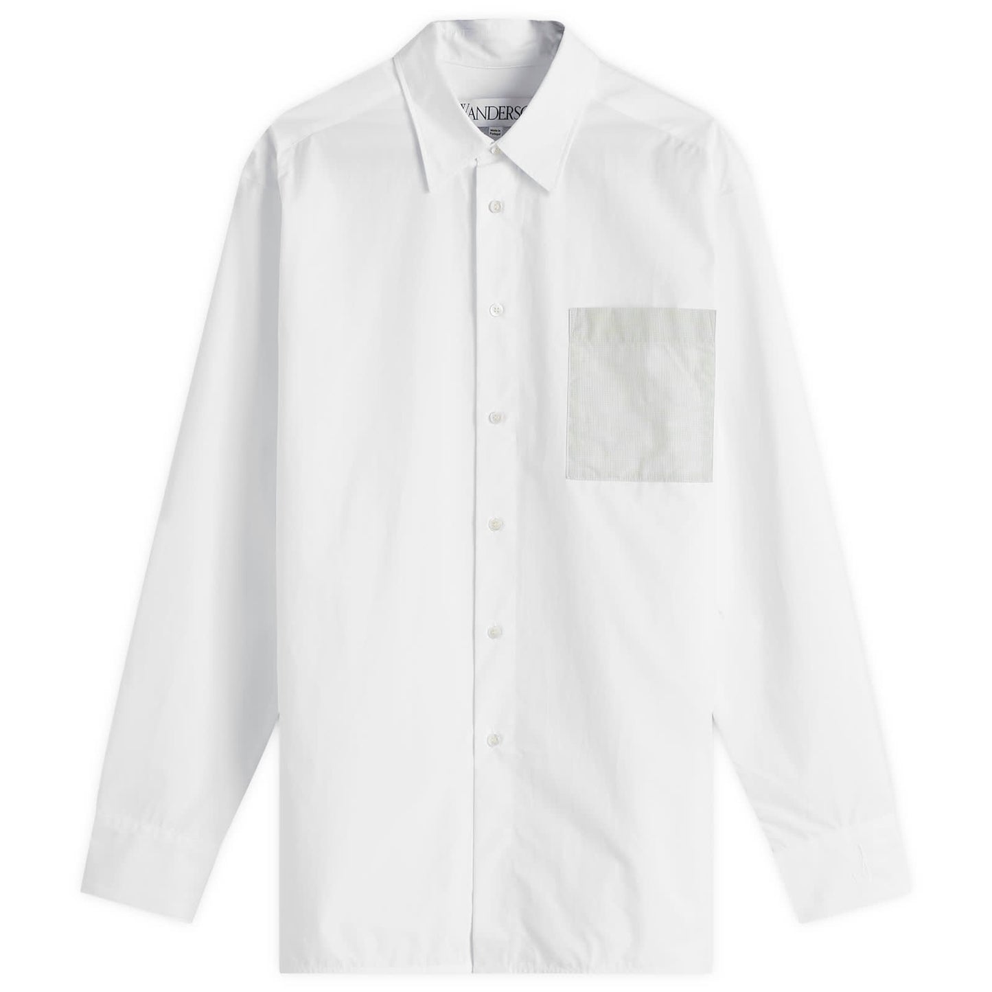 Contrast Patch Pocket Shirt