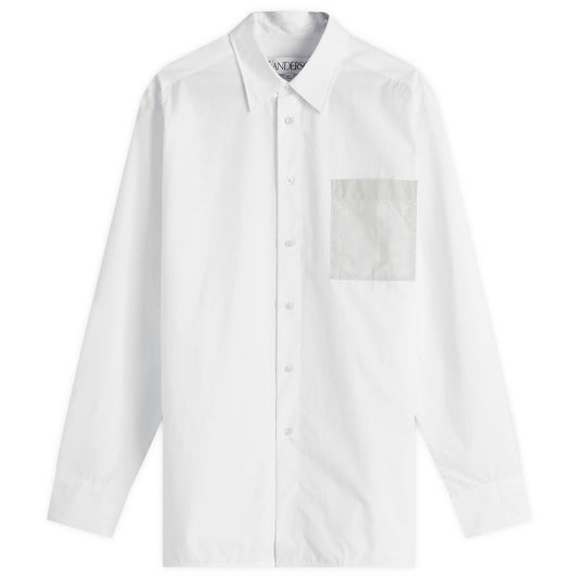 Contrast Patch Pocket Shirt