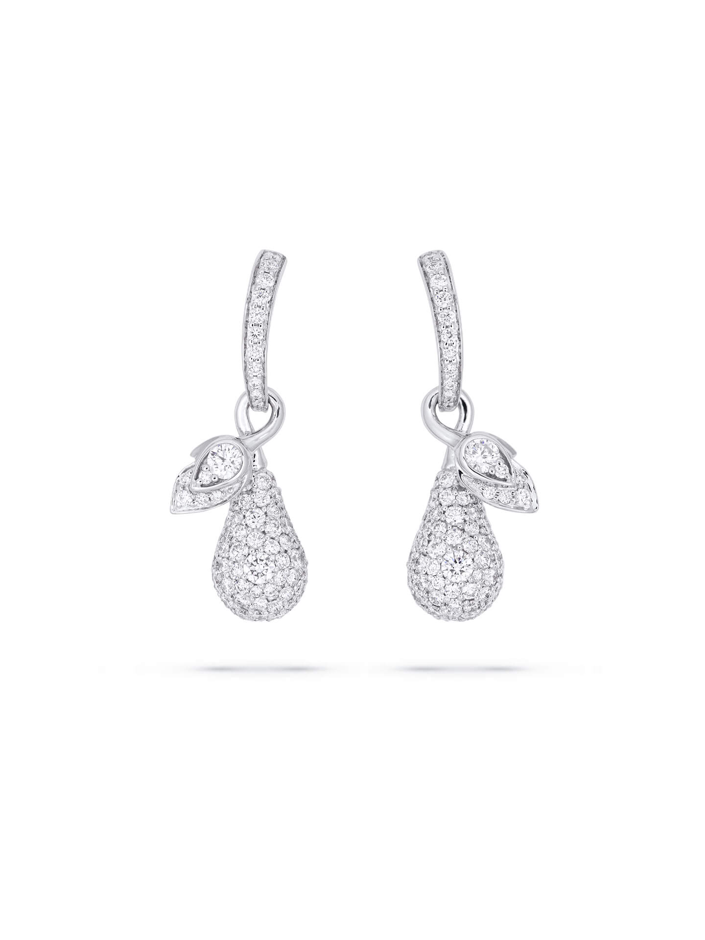 Orchard Pavé Diamond Earrings