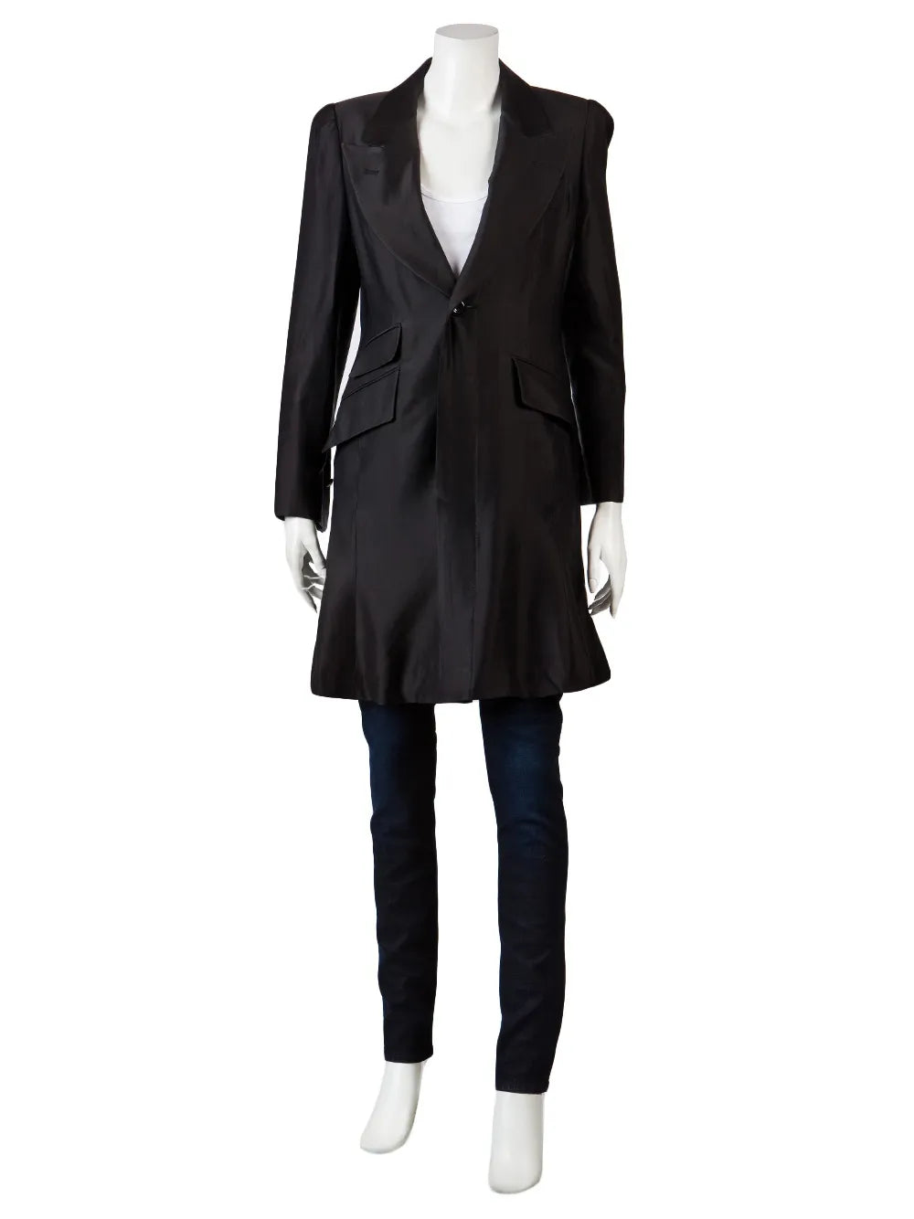 Tuxedo Coat Dress
