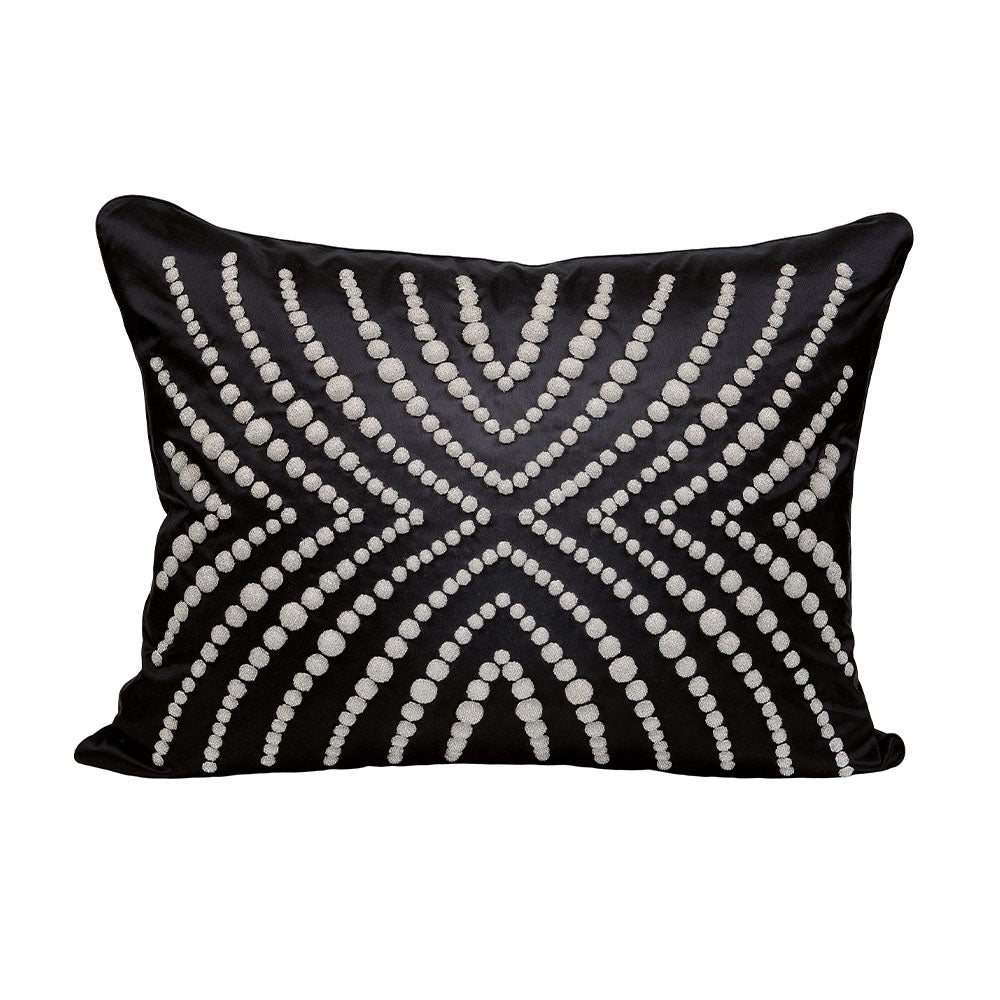 Coutard Beaded Cushion