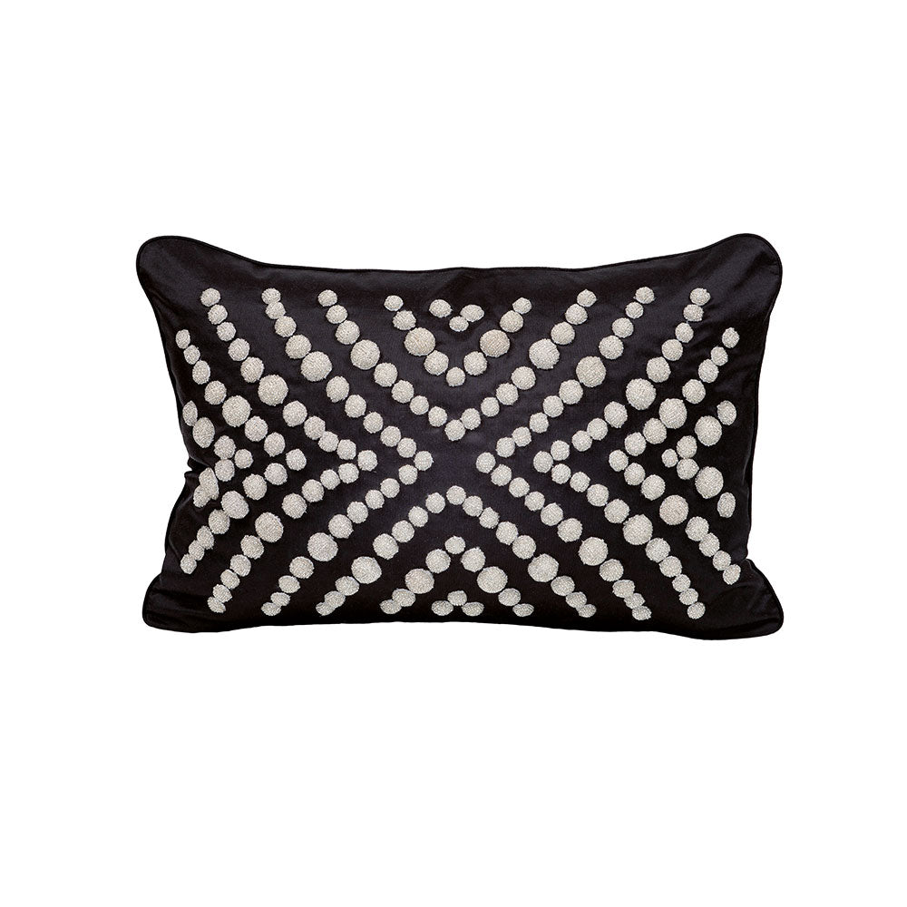 Coutard Beaded Cushion