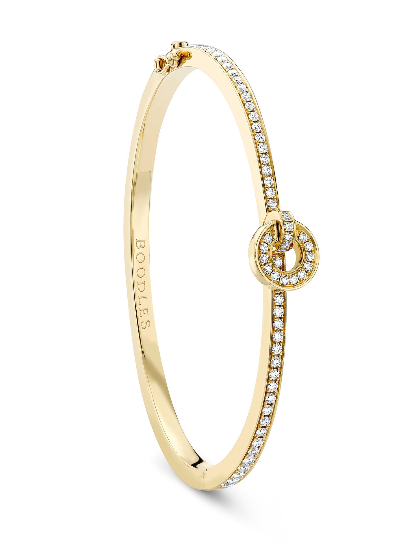 Roulette Diamond Bangle