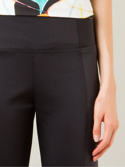 Mid-Rise Flare Trousers